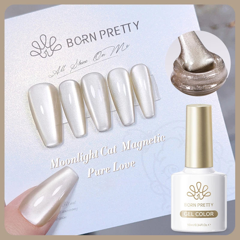 BORN PRETTY 117 Colors Cat Magnetic Gel Nail Polish 10ml