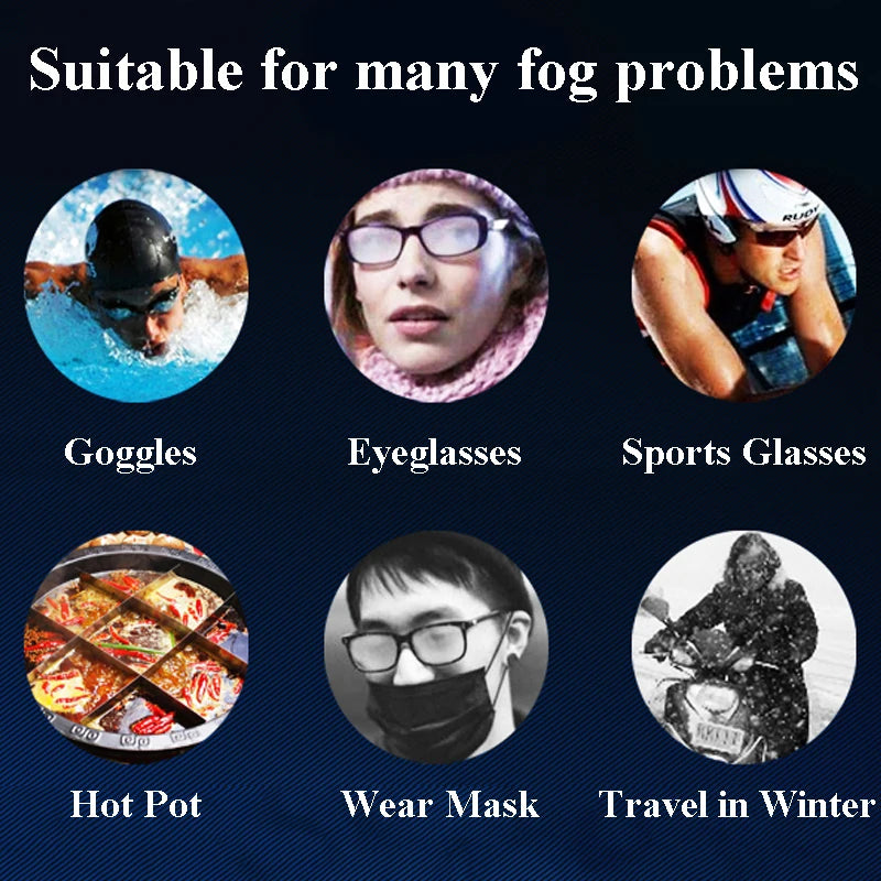 Anti-fog Spray Glass Anti Fog Coating Agent Long-lasting