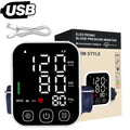 Rechargeable Blood Pressure Monitor Portable Digital Arrhythmia Meter Upper Arm Automatic Tonometer Home Health Tensiometer