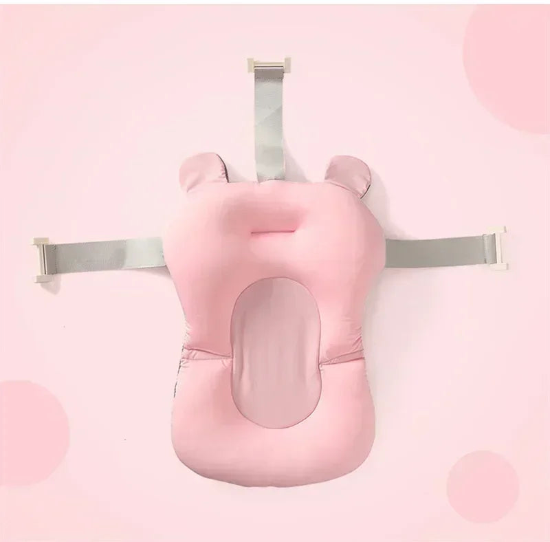 Large Folding Baby Bathtub Real-time Temperature Silicone Baby Take A Bath Bathtub Non-Slip Foot Bath Bucket Bathroom