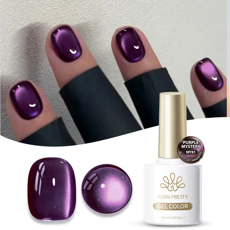 BORN PRETTY 117 Colors Cat Magnetic Gel Nail Polish 10ml