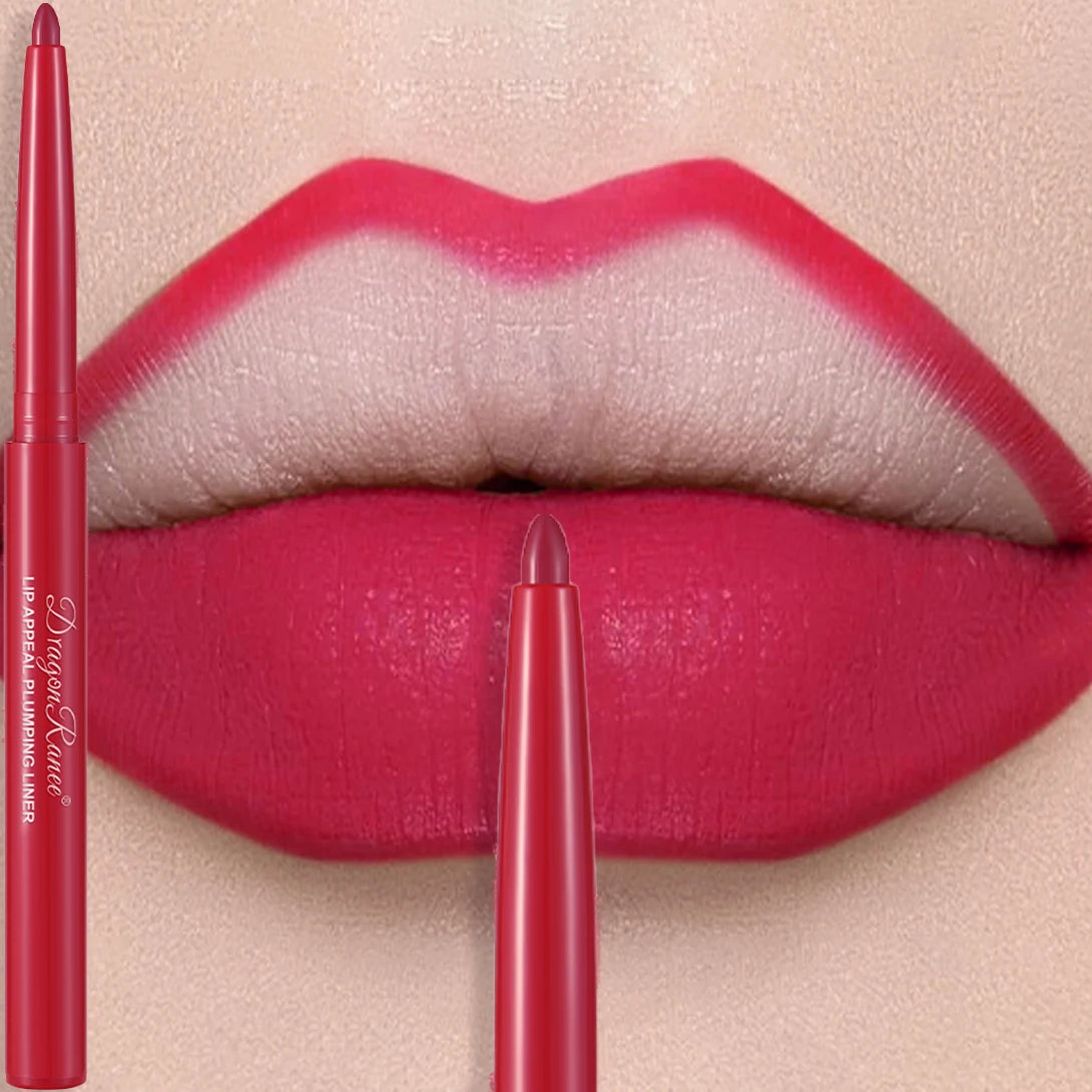 Multi Color Matte Lip Liner Crayon, Velvet Waterproof Lip Pencil