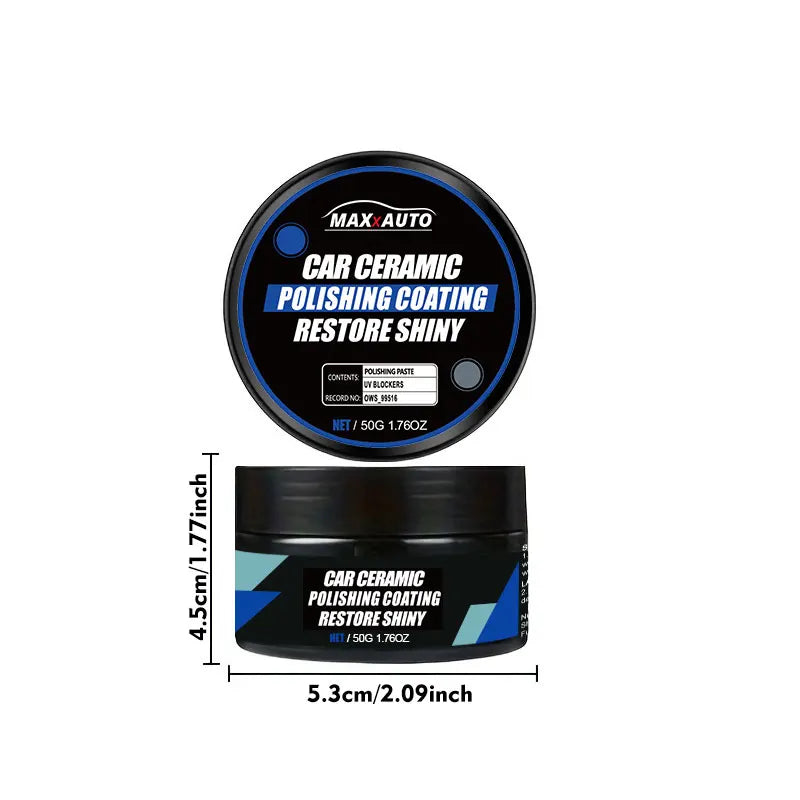 Car Ceramic Nano Wax Coating Auto Nano Crystal Hydrophobic Layer