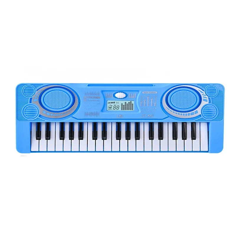 Portable 37 Keys Digital Keyboard LED Display Digital Electronic Piano