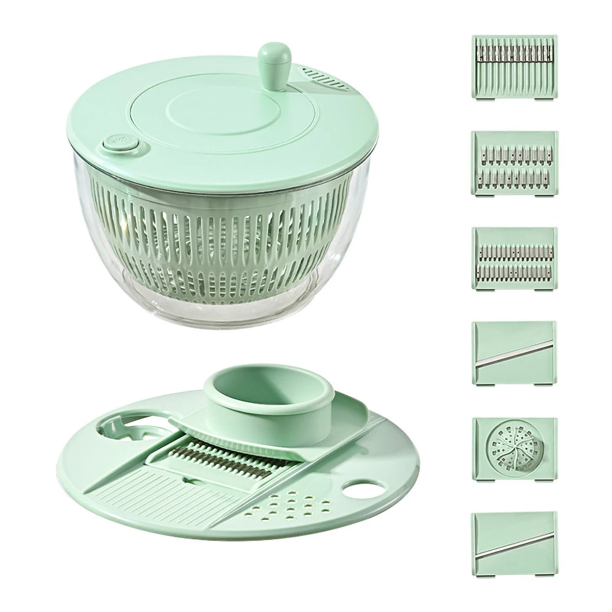 Multifunctional Household Manual Vegetable Washer Dryer