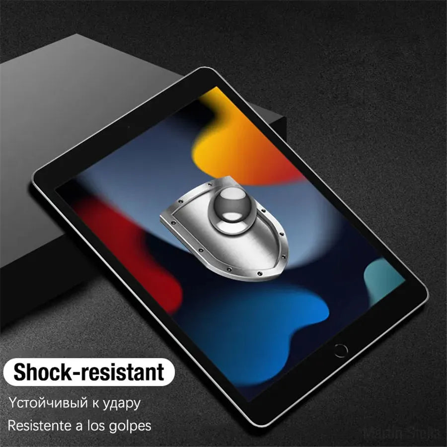 9H 3pcs Tempered Glass Screen Protector For iPad Pro 11 10th 9th Generation 8th 7 6 5 4 3 2 iPad Air 5 4 Mini 6 Pro 10.5 9.7