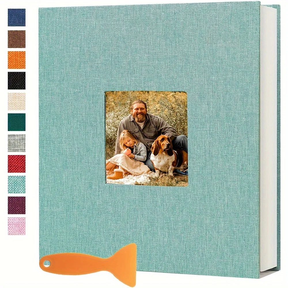 Large Photo Album Self-Adhesive  20 Sheets /40 Pages, Photo Storage