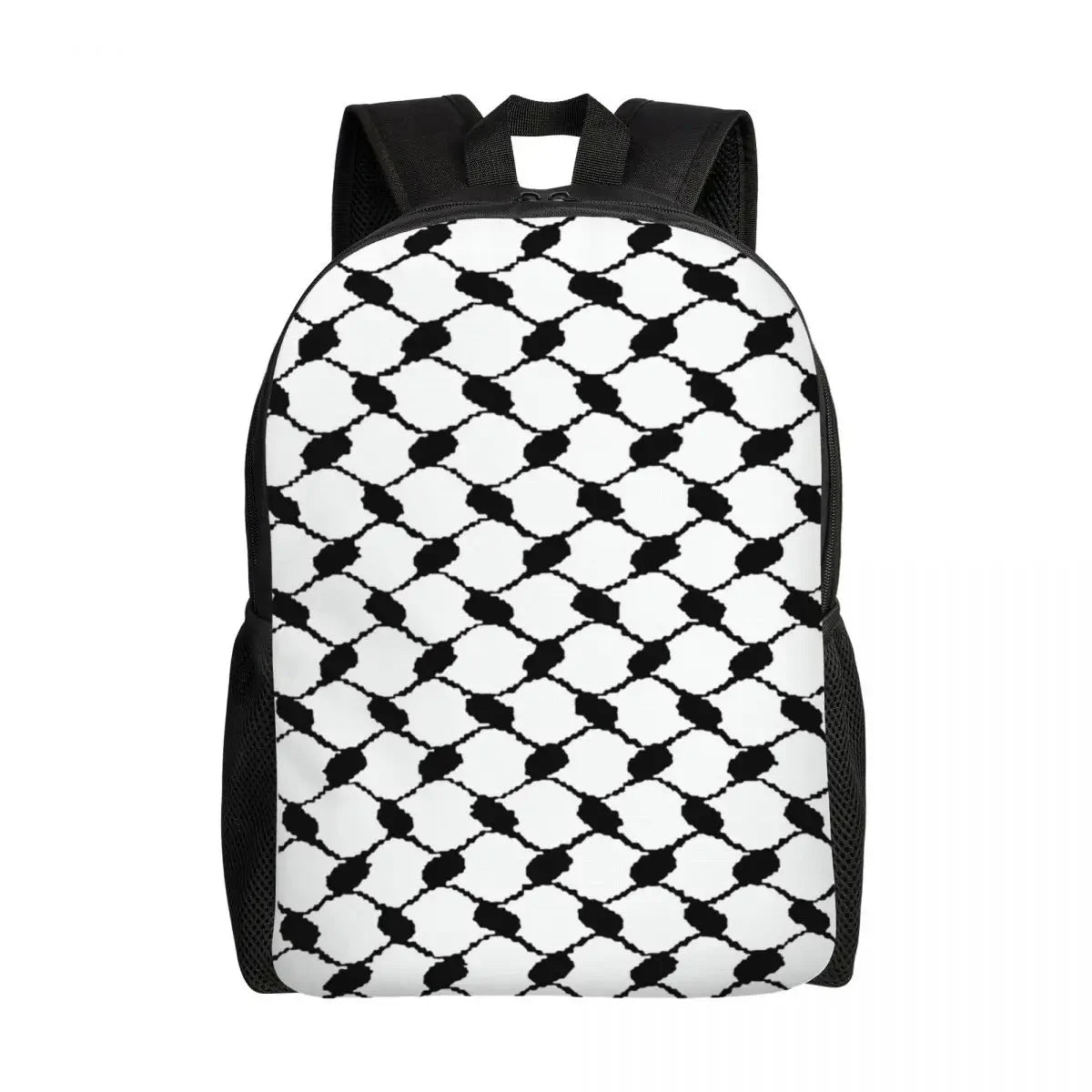 Palestinians Keffiyeh Pattern Backpack for Women Men Waterproof College School Tradition Bag Print Bookbags