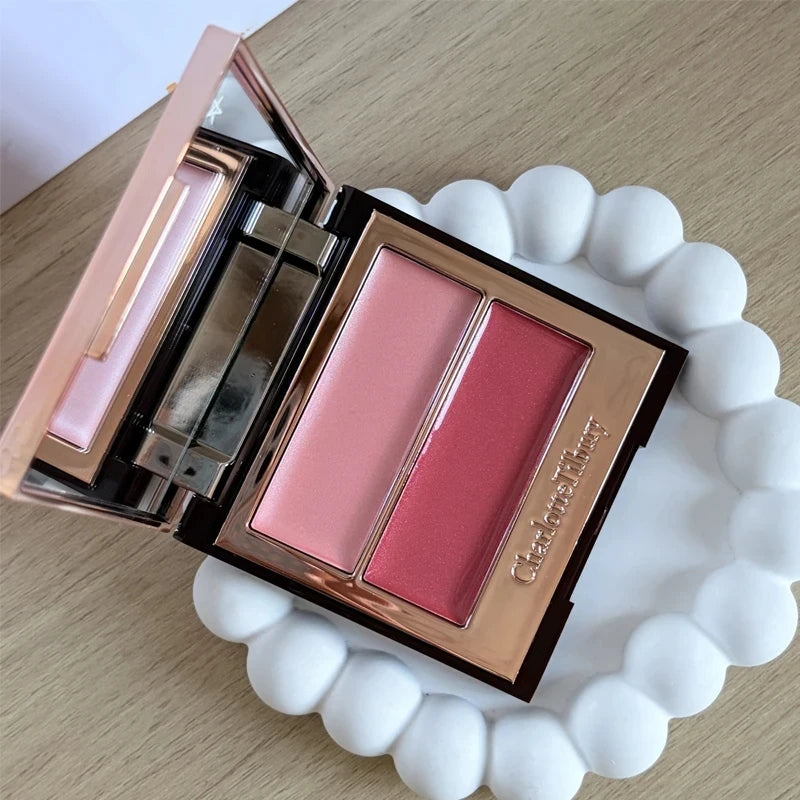 Charlotte Hot Tilbury Shiny Plump Lip Gloss Lasting Moisturizing Makeup Double Color