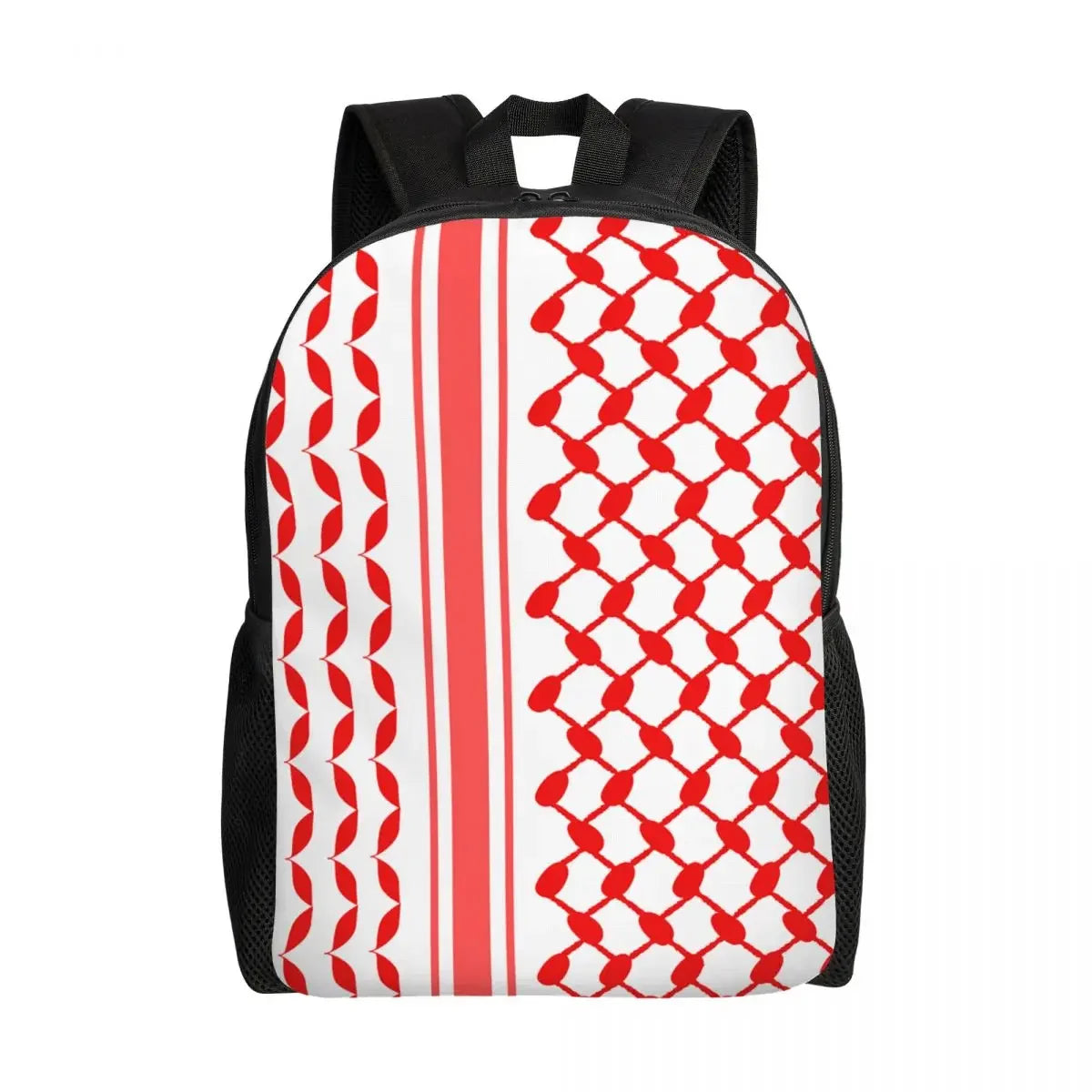 Palestinians Keffiyeh Pattern Backpack for Women Men Waterproof College School Tradition Bag Print Bookbags