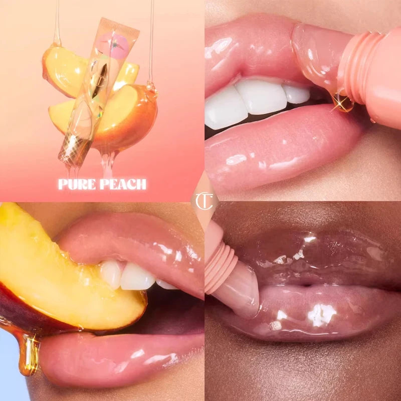 Charlotte Tilbury Pillow Talk New Lip Mask Moisturizing Exfoliating Lip Balm Lasting Waterproof Solid Lipstick Lip Gloss Makeup