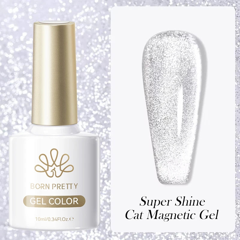 BORN PRETTY 117 Colors Cat Magnetic Gel Nail Polish 10ml