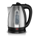 1.8L Stainless Steel Electric Kettle with Water Level Window,
