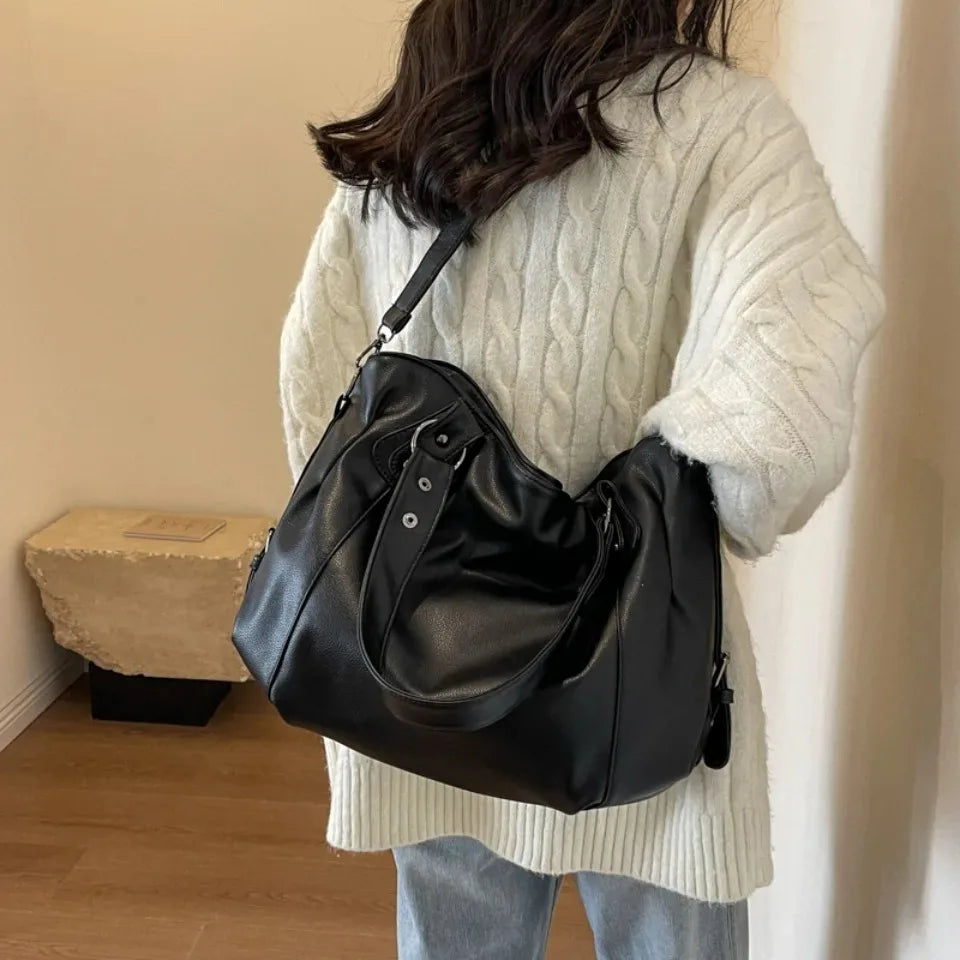 Women's Large Capacity Shoulder Casual Tote Bag Laptop Roomy Handbag