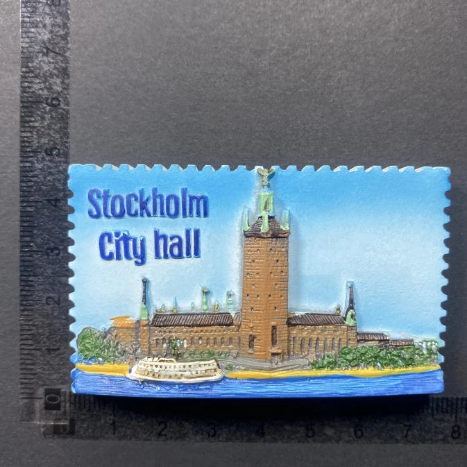Sweden Amorous Feelings Fridge Magnets Tourist Souvenirs Crafts Refrigerator magnet Decoration Articles Handicraft Gifts