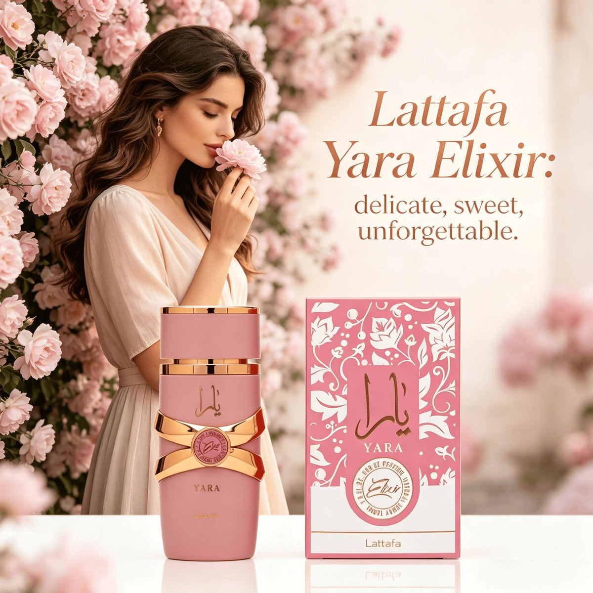 Lattafa Yara Elixir – Fruity, Sweet, Gourmand, Amber – Eau De Parfum Spray Long-Lasting