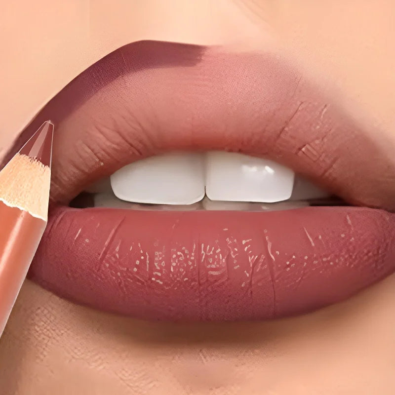 Dark Brown Waterproof Lip Liner Matte Long Lasting 28 Colors