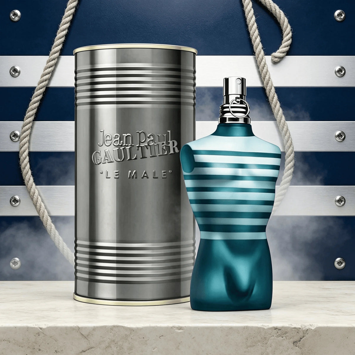 Jean Paul Gaultier Le Male EDP Spray, Classic Fresh Oriental Fougere Fragrance