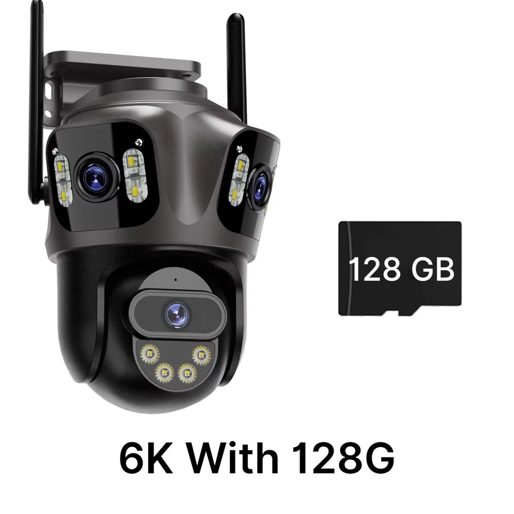 WONSDAR Outdoor Wifi PTZ Camera Three Lens or Dual Lens