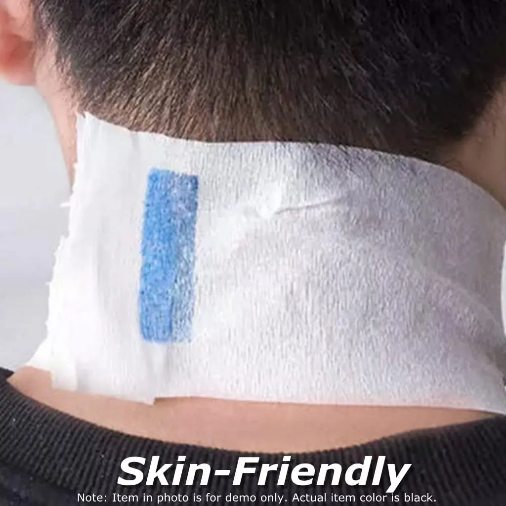 Barber Professional Black Neck Paper Barber Disposable Tissue Collar Tapes