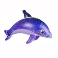 1Pc Inflatable Dolphin Rainbow Inflatable Toy Ocean Themed Party Decoration Swimming Pool Beach Birthday Party Decoration Toy