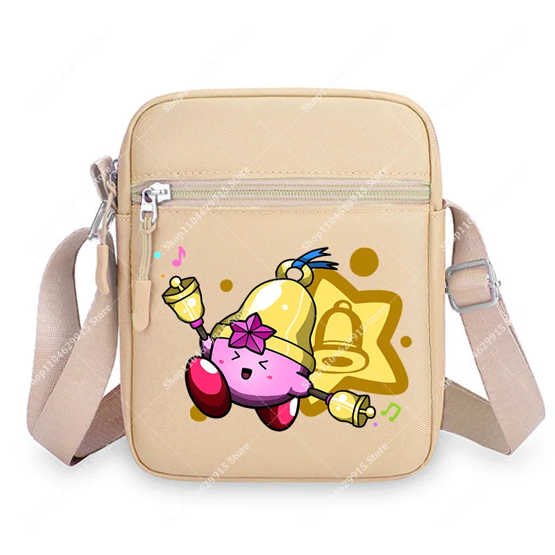 Star Kirbys Shoulder Bags Cute Cartoon Anime Crossbody Bag