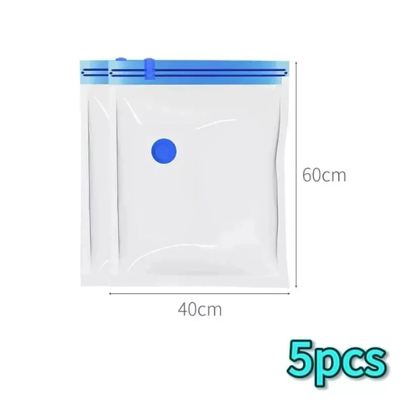 Thickened Vacuum Compression Bag Transparent Quilt Vacuum Bag Storage Bag Household Clothing Storage and Sorting Bag