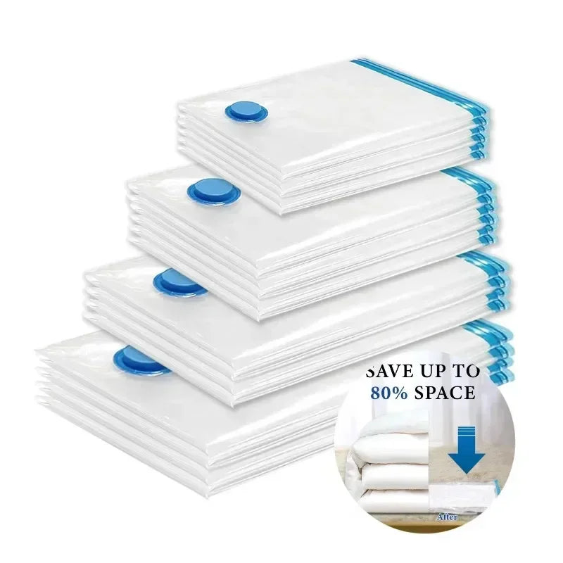Vacuum Bag with Valve or Pump for Clothes Storing