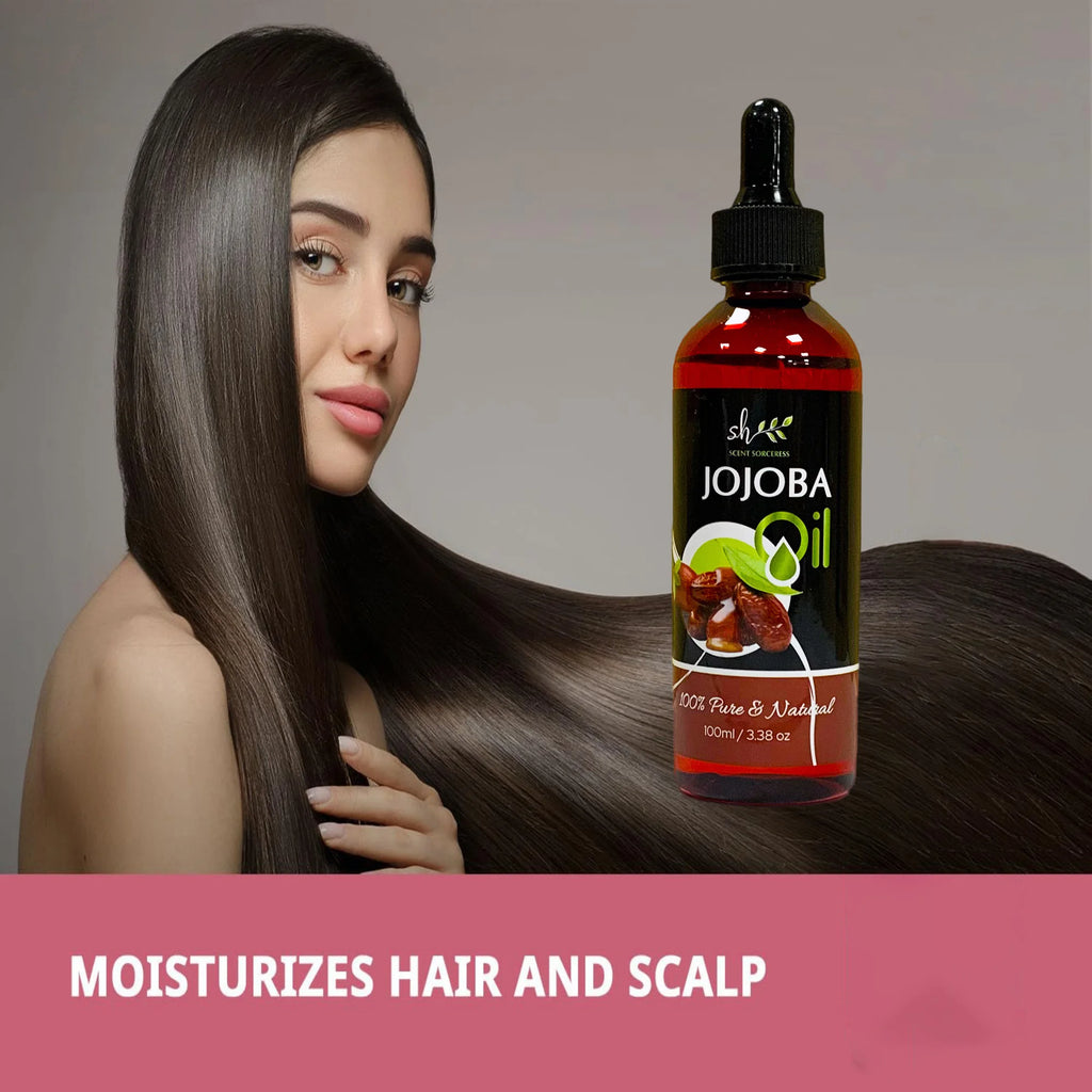 100ml Jojoba oil 2026 New Nourishing Brighten Skin for Relaxing Massage