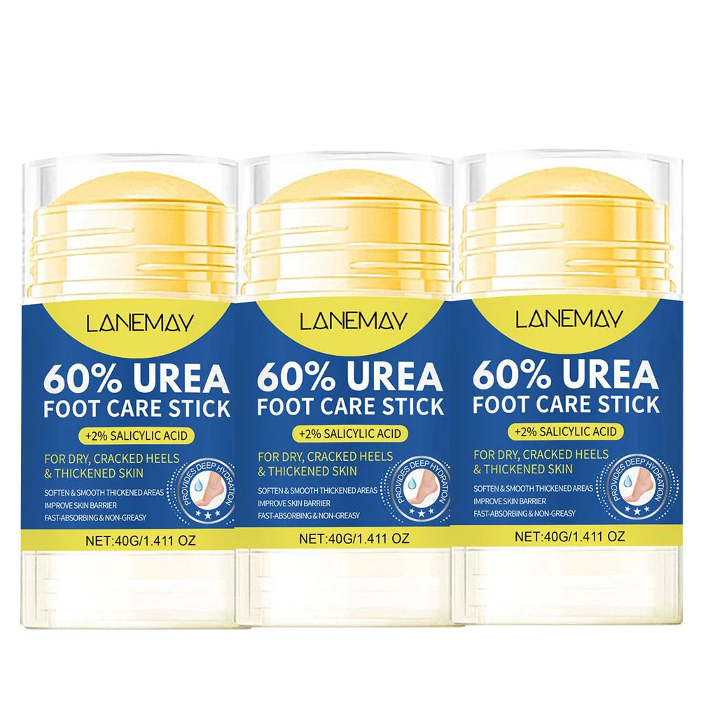 60% Urea Foot Cream Care Deep Moisturizing Foot Callus Remover Soften Cracked Heel Repair Cream Nourishes for Feet, Knees