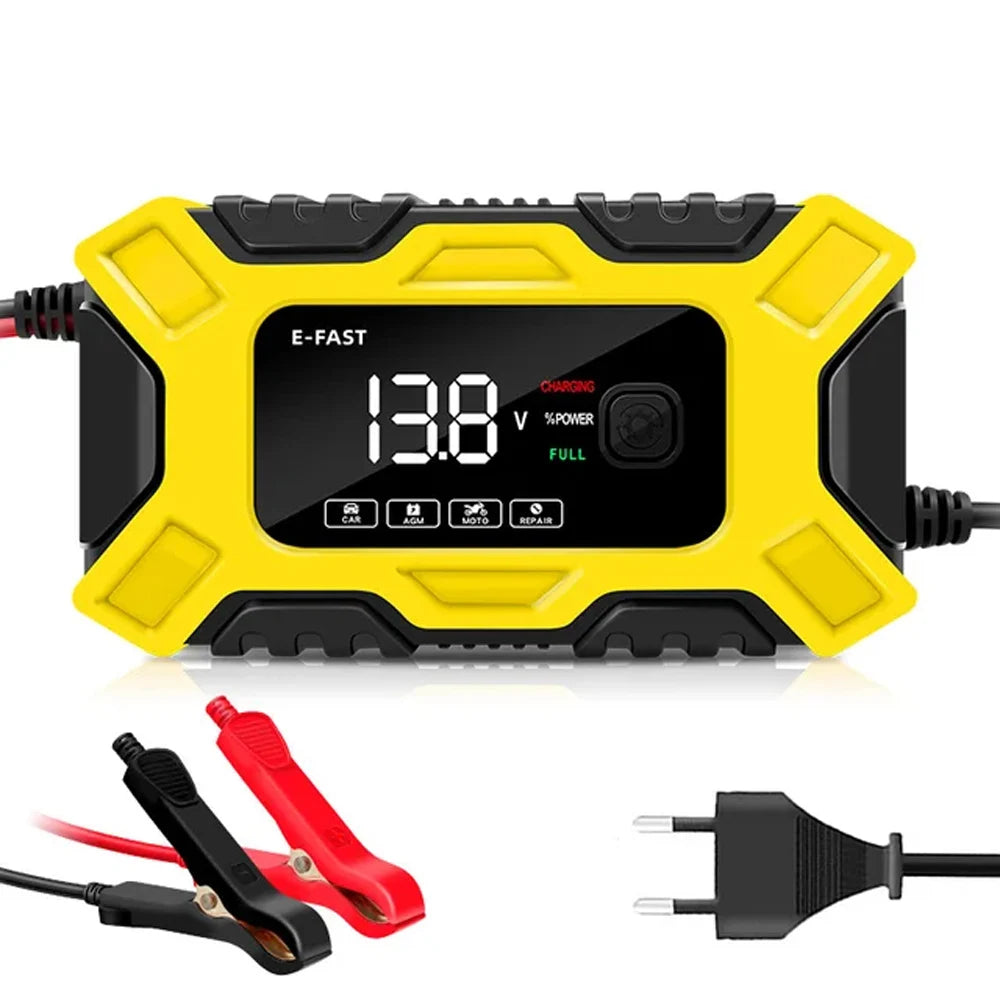 Car Battery Charger 12V Intelligent Pulse Repair