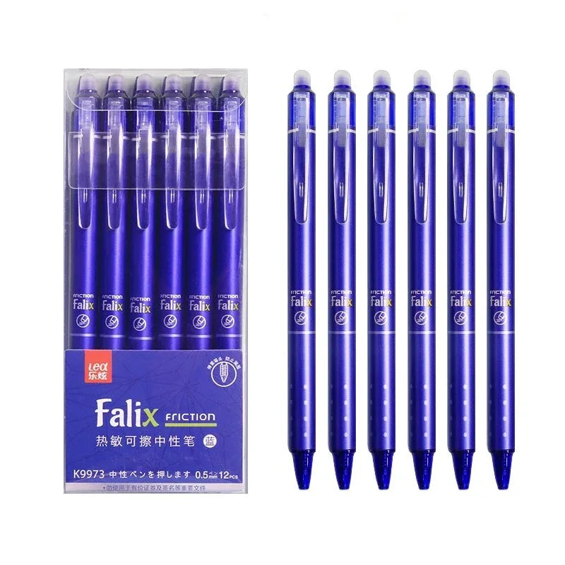 0.5mm Retractable Erasable Gel Pens Set with Refills
