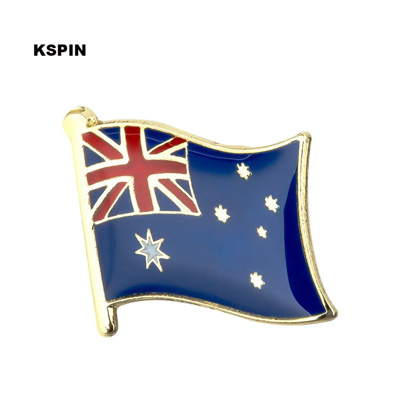 Flag Badge Brooch National Lapel Pins