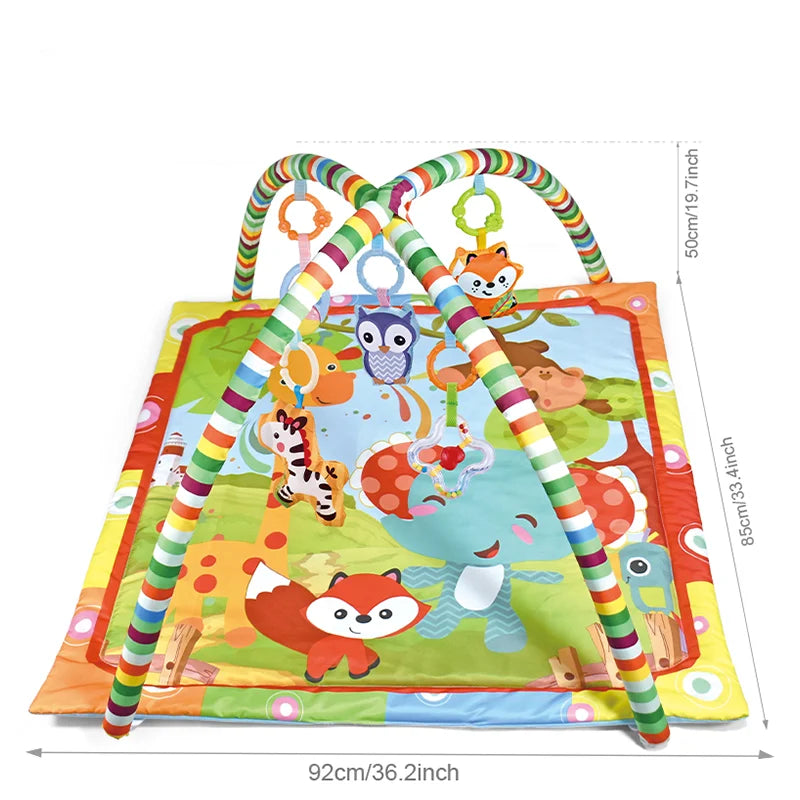 Colorful Square Baby Fitness Frame Educational Children Play