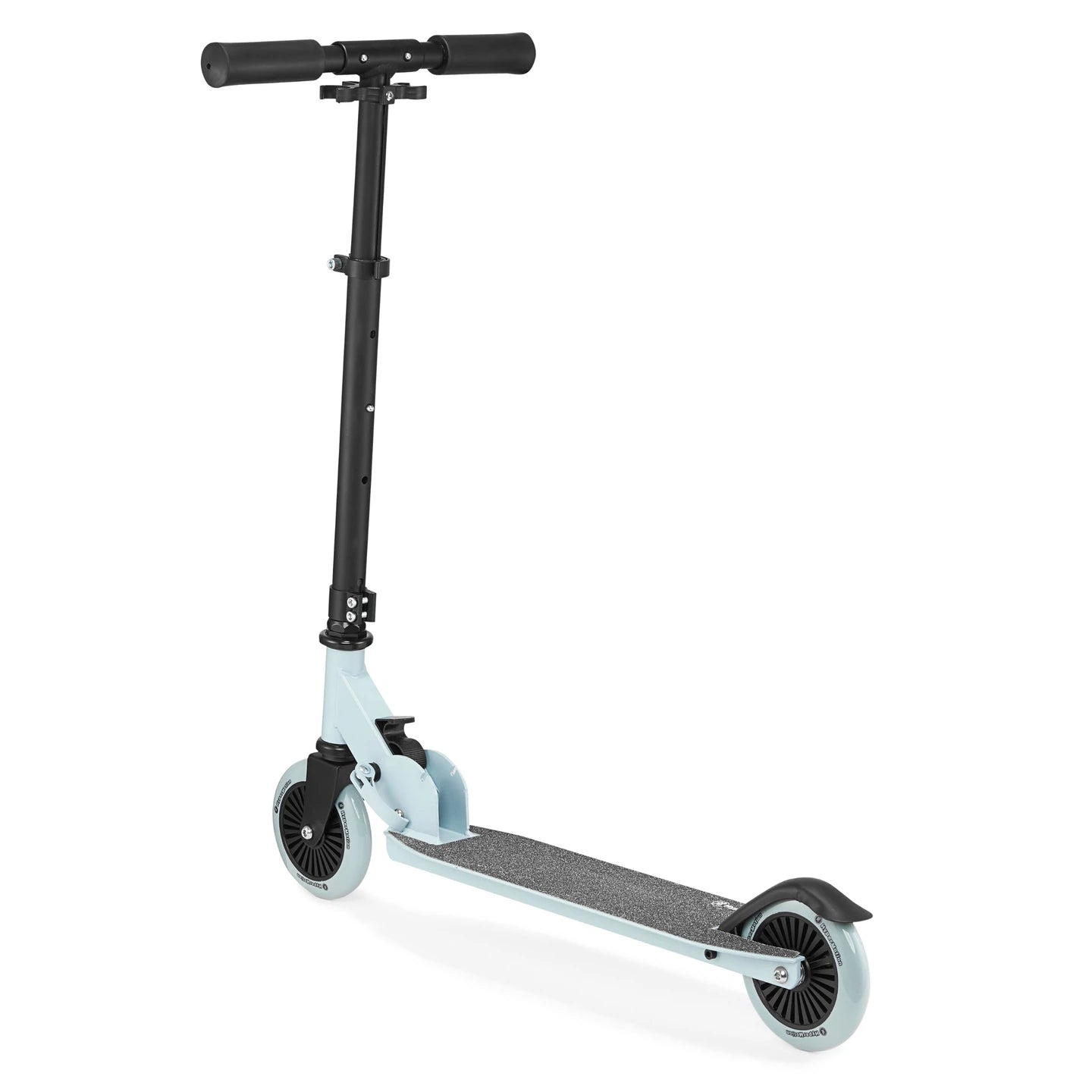 HyperMotion Scooter Two-wheeled Willy Folding Kids Adjustable Blue Wheels PU Bearings ABEC-7 for Boys 3 +
