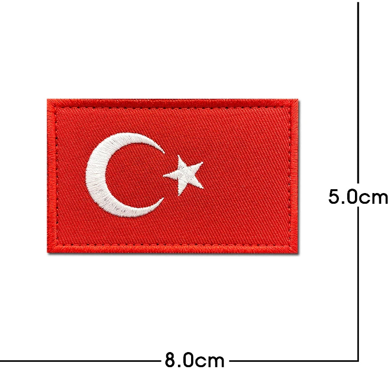 National Flag, Flag Patch