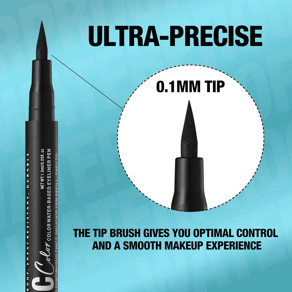 1PC Liquid Eyeliner Pen, Waterproof and Sweat Proof, Non Smudging