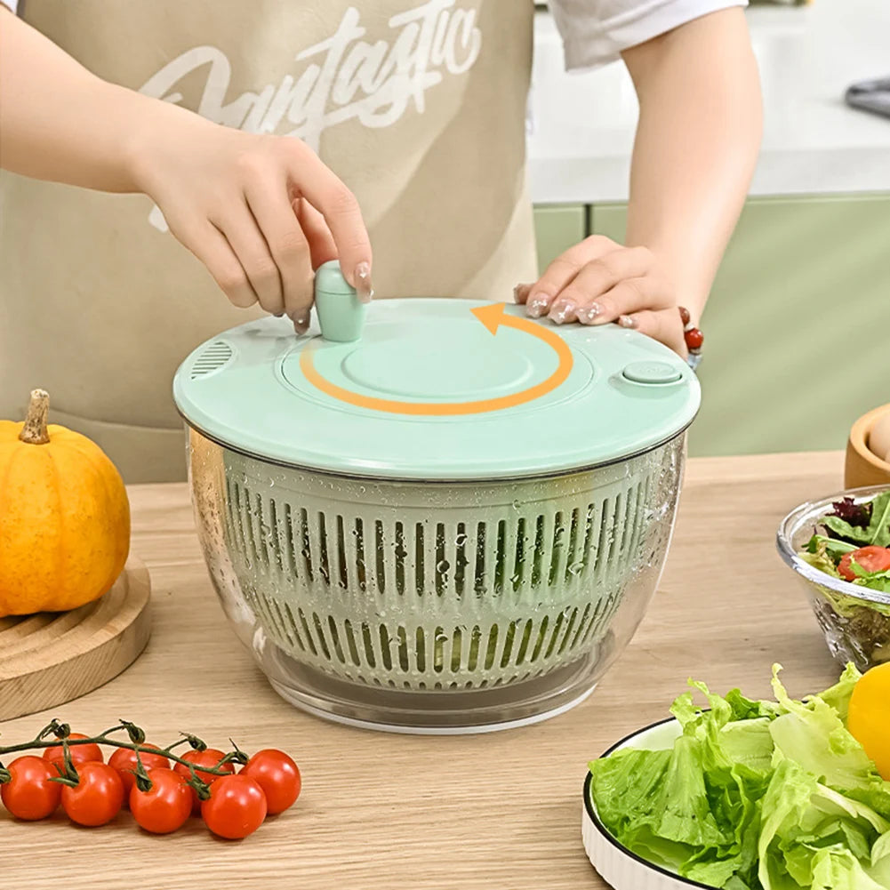 Multifunctional Household Manual Vegetable Washer Dryer