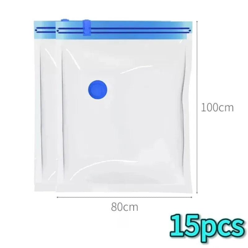 Thickened Vacuum Compression Bag Transparent Quilt Vacuum Bag Storage Bag Household Clothing Storage and Sorting Bag