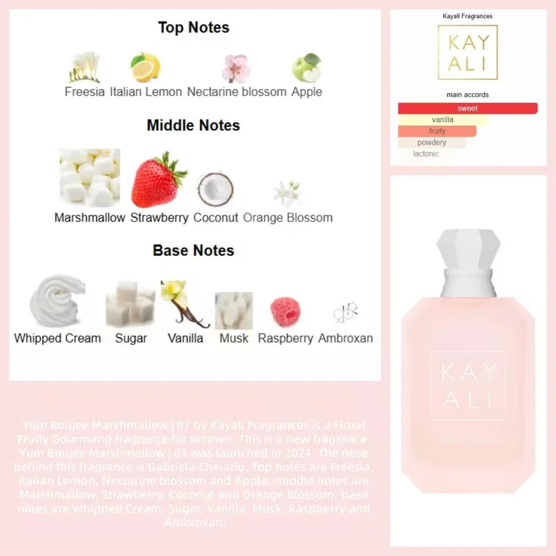 KAYALI Vanilla Candy Rock Sugar 42 81 57 48 Eau De Parfum For Women – Long Lasting