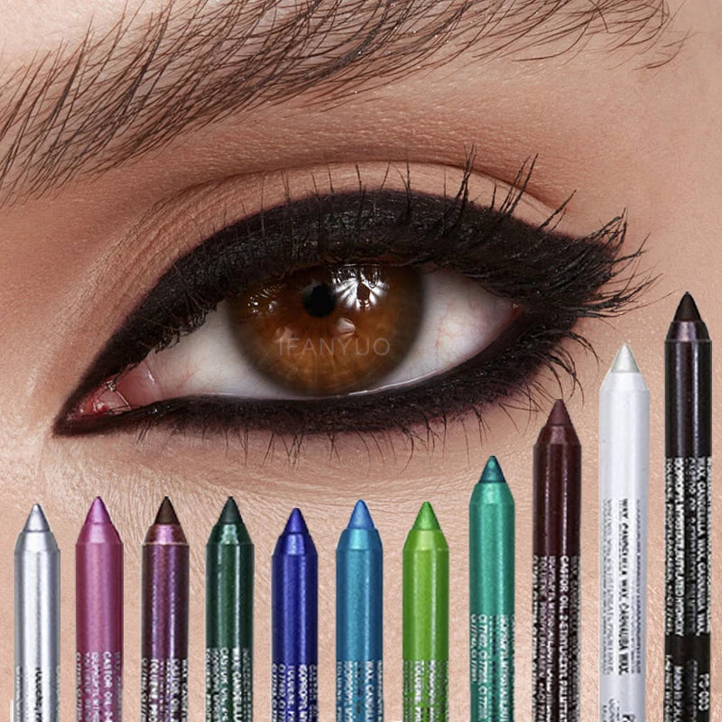 17 Colors Eyeliner Pencil Waterproof Long-lasting
