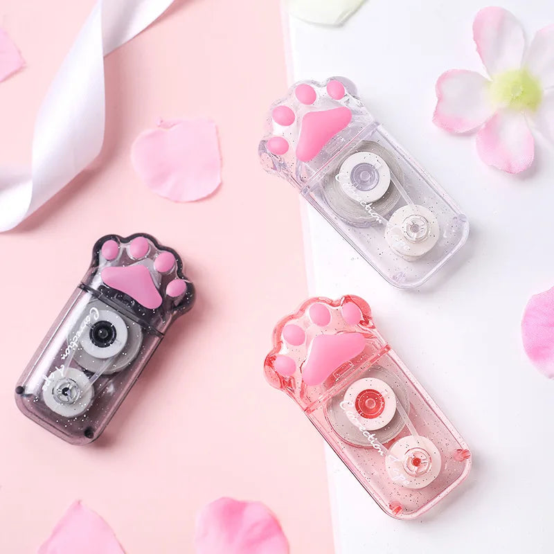 White Kawaii Corrector Cat Claw Portable Correction
