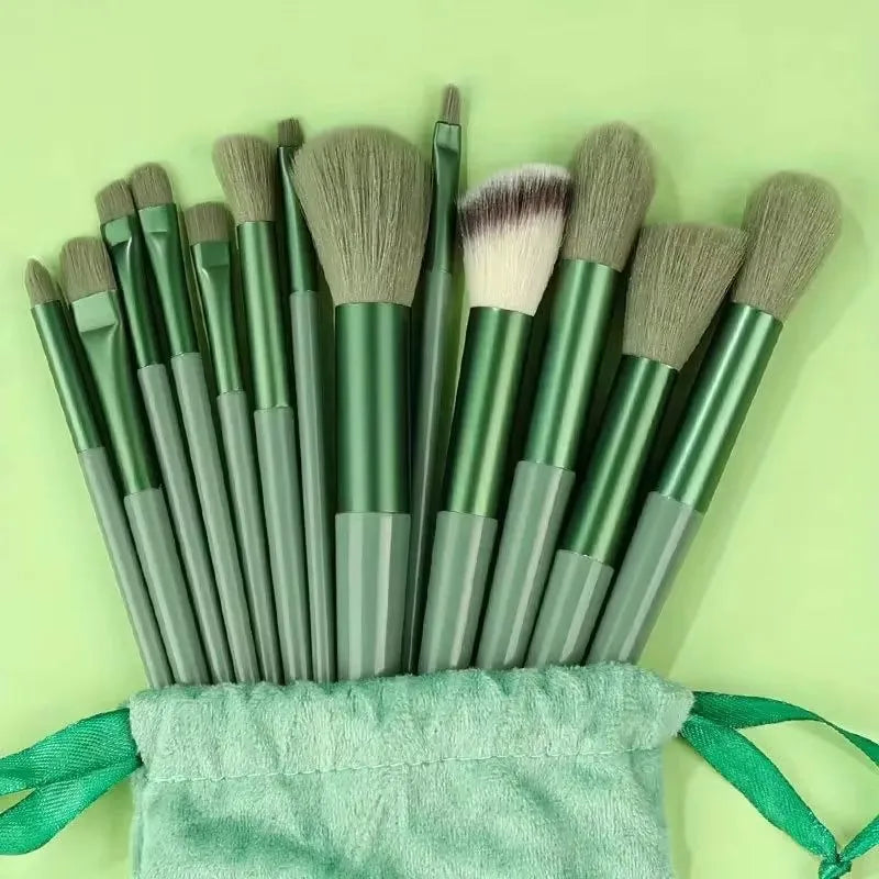 13 PCS Cosmetic Brushes Set Eye Shadow Foundation BB Cream Concealer Women Cosmetic Brush Eyeshadow Blush Powder Blending Beauty