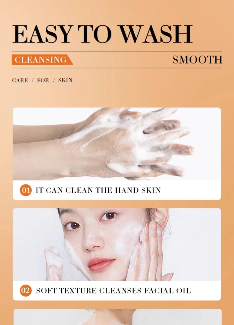 Fragrant Lemon Kojic Acid Soap with Papaya Essential Oil for Cleansing And Bathing