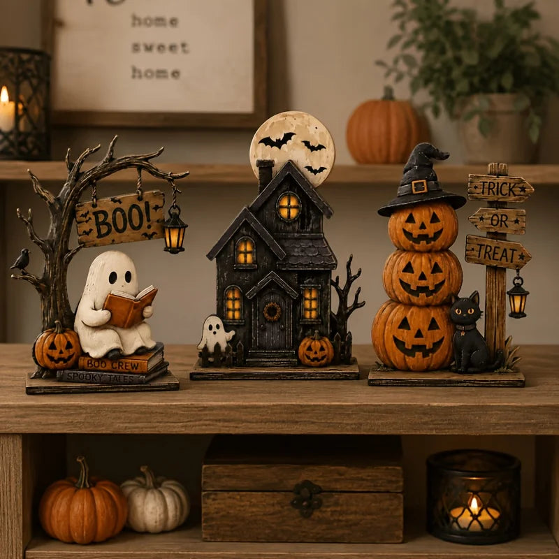 6/3 Pieces of Randomly Assorted Styles, Vintage Halloween