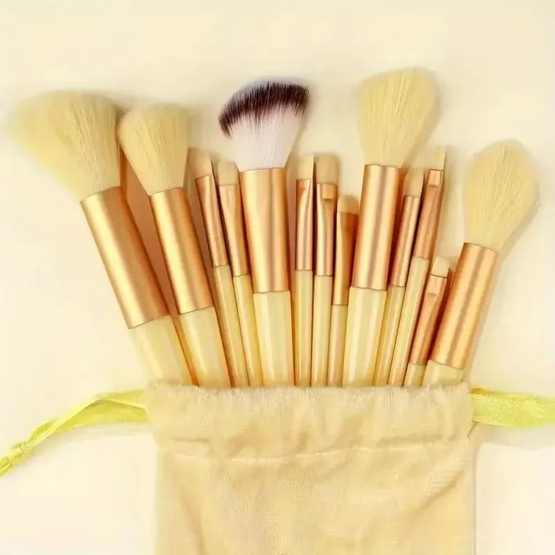 13 PCS Cosmetic Brushes Set Eye Shadow Foundation BB Cream Concealer Women Cosmetic Brush Eyeshadow Blush Powder Blending Beauty