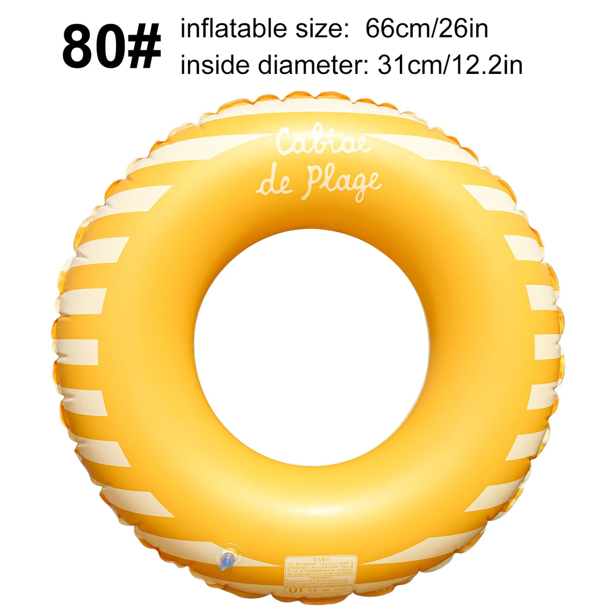 1PC Inflatable Pool Floats for Adult Striped
