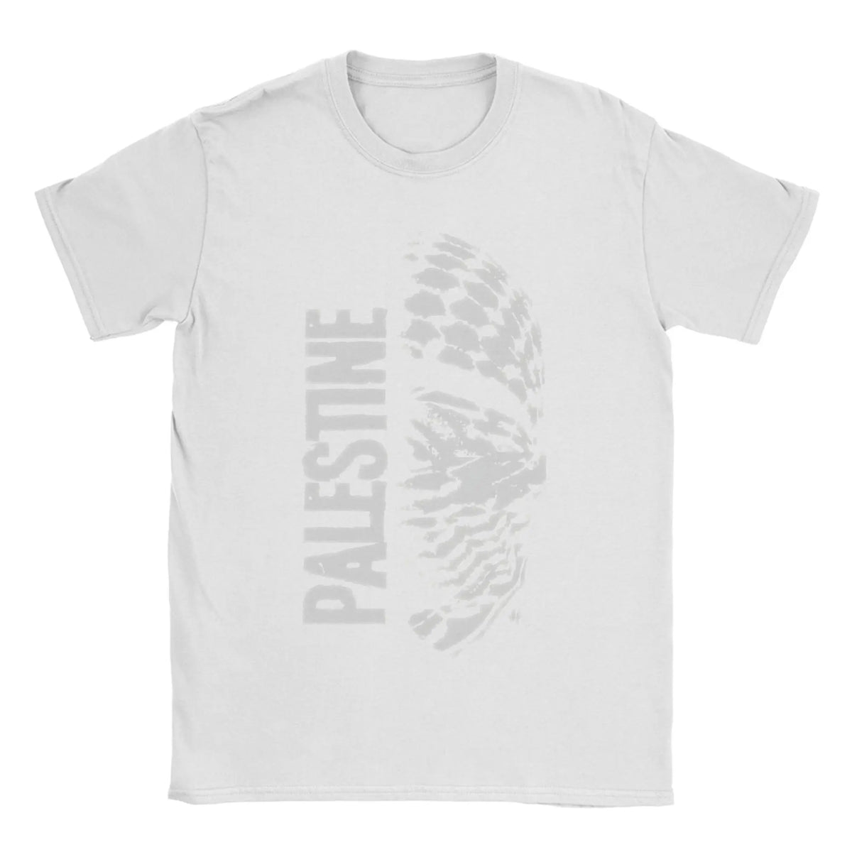 Men's Palestine Map  T Shirts  Cotton Clothing Novelty Short Sleeve Crewneck Tee Shirt Plus Size T-Shirts
