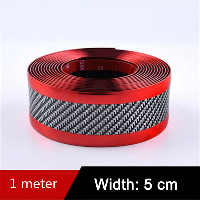 Car Sticker Anti Scratch Door Sill Protector Rubber Strip Threshold Protection Styling Mouldings Car Decoration Accessories 1M