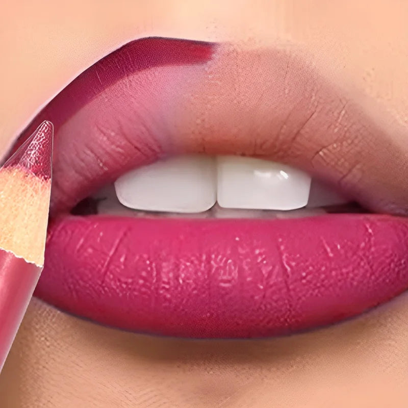 Dark Brown Waterproof Lip Liner Matte Long Lasting 28 Colors